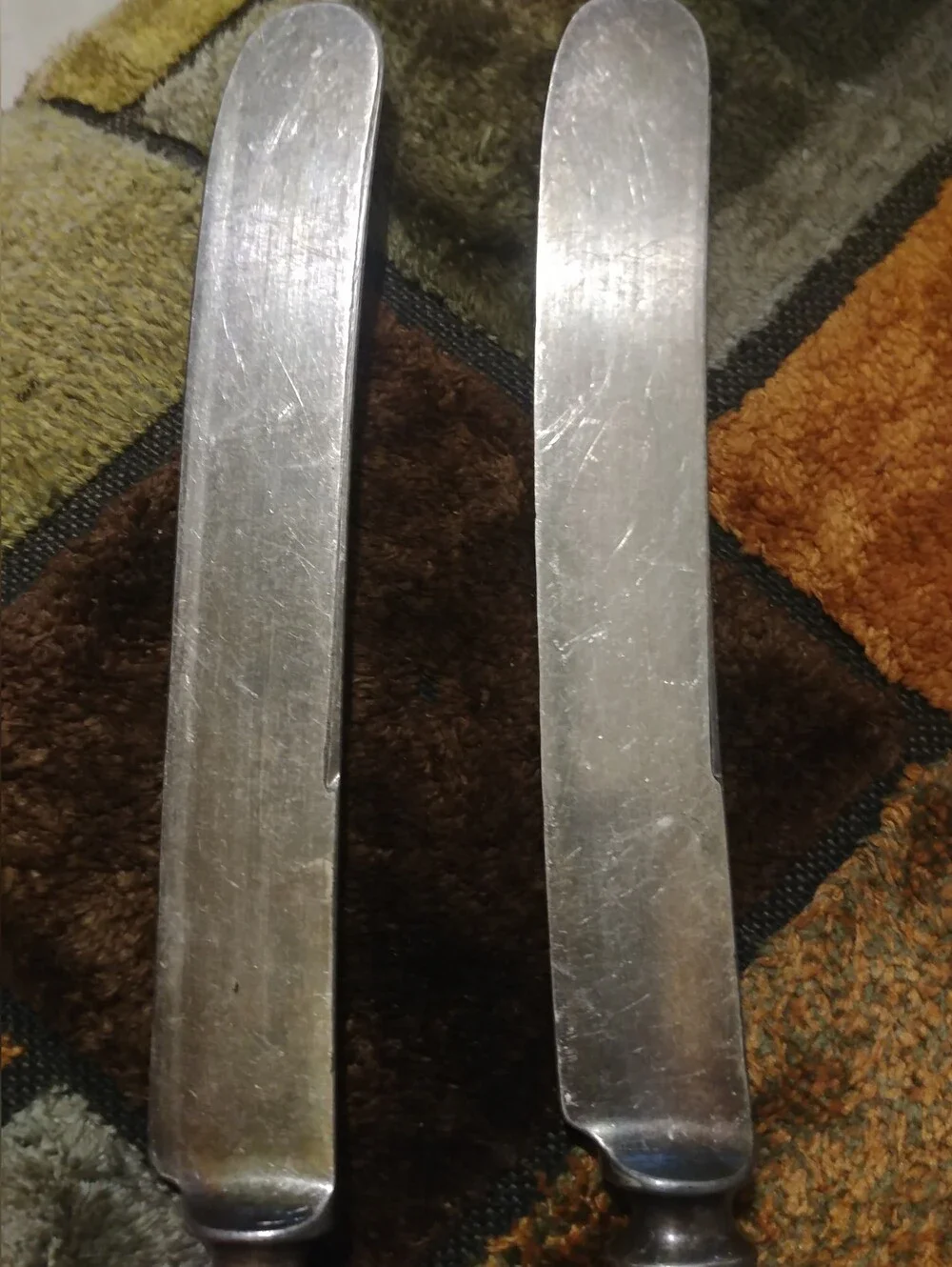 Classic Silver-Plated Dinner Knife - French Style